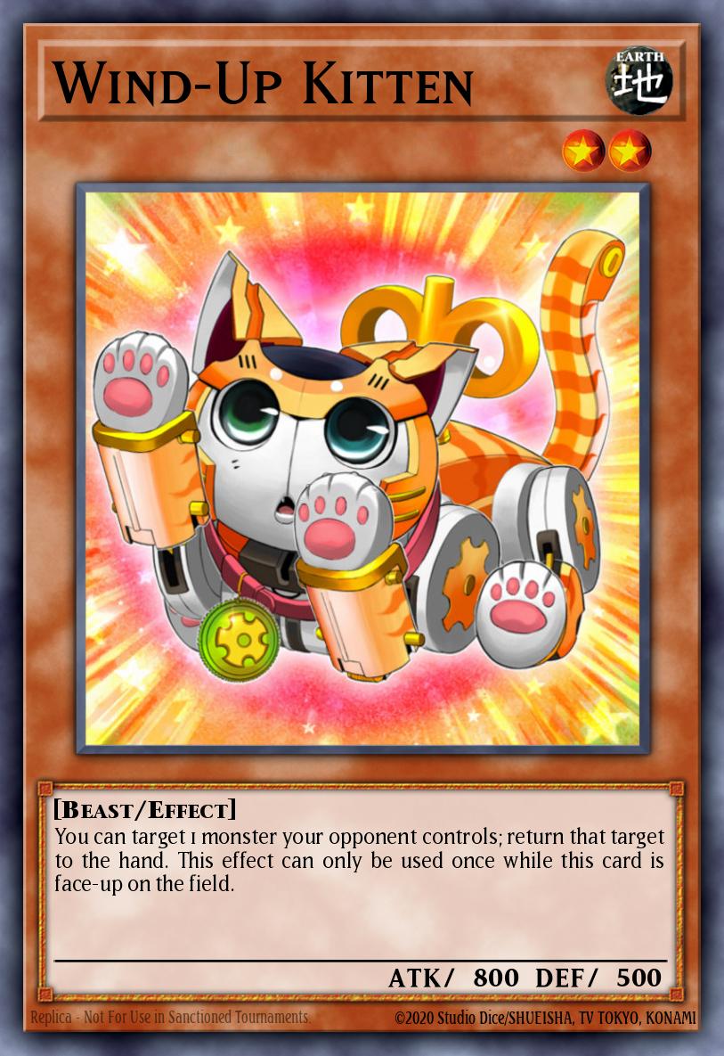 Wind-Up Kitten Yu-Gi-Oh card