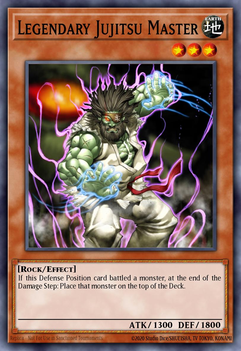 Legendary Jujitsu Master Yu-Gi-Oh card