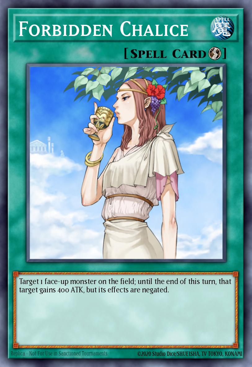 Forbidden Chalice Yu-Gi-Oh card