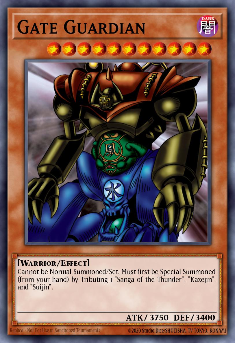 Gate Guardian Yu-Gi-Oh card
