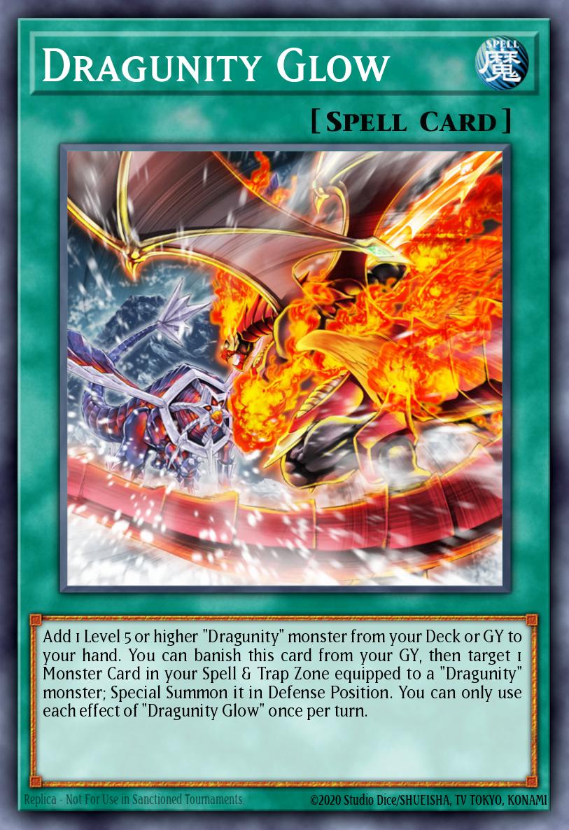 Dragunity Glow Yu-Gi-Oh card