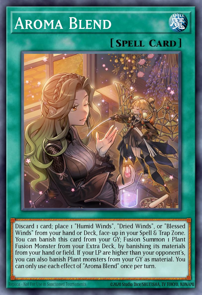 Aroma Blend Yu-Gi-Oh card
