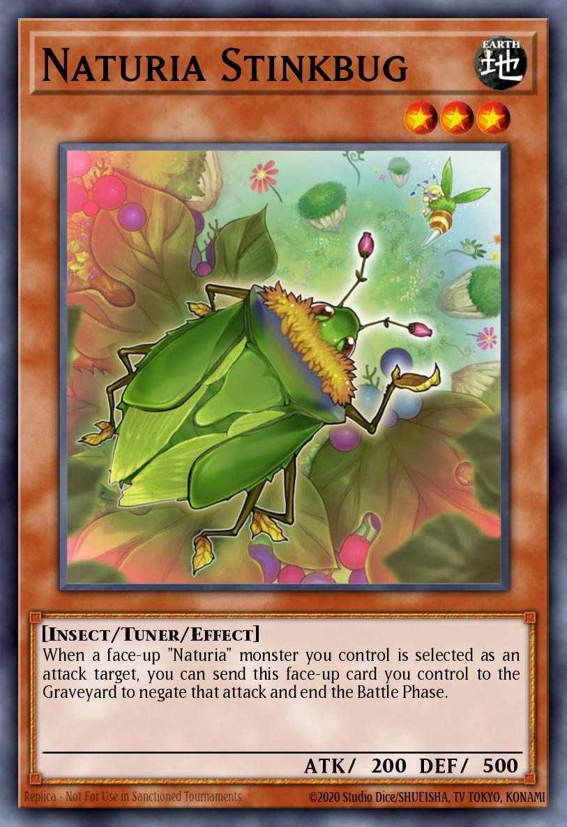 Naturia Stinkbug Yu-Gi-Oh card