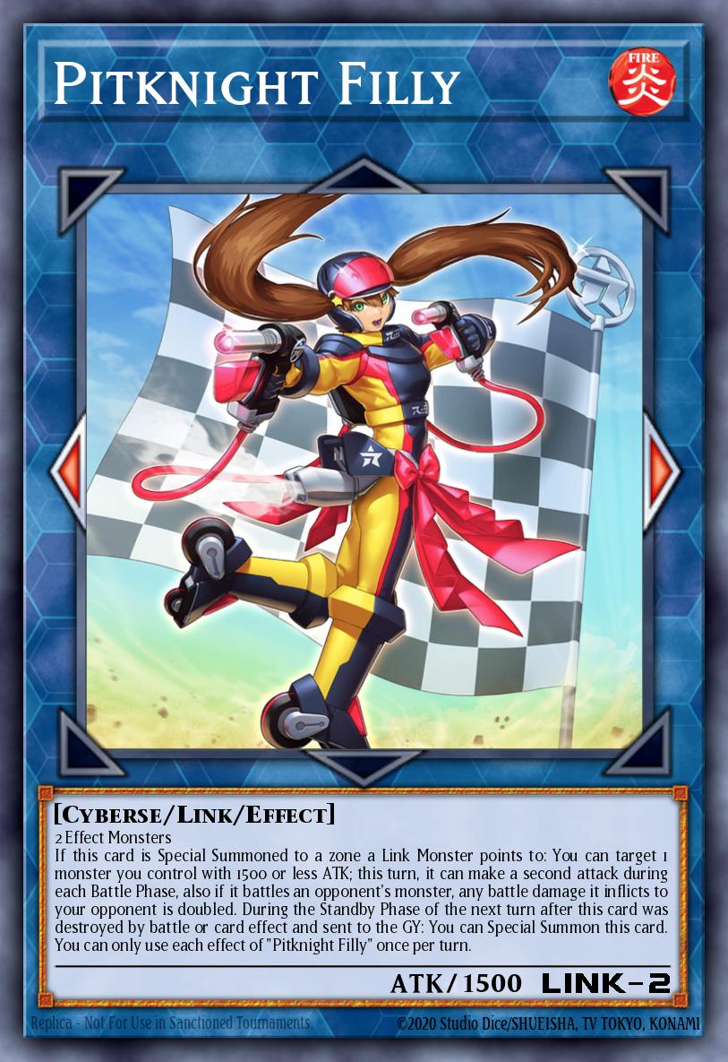 Pitknight Filly Yu-Gi-Oh card