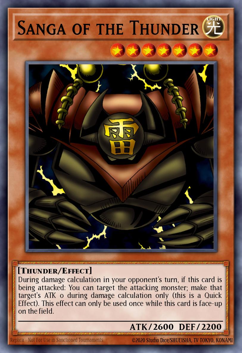 Sanga of the Thunder Yu-Gi-Oh card