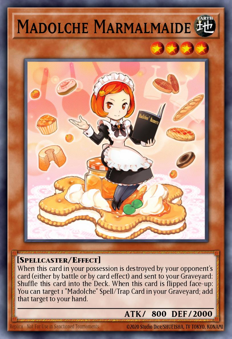 Madolche Marmalmaide Yu-Gi-Oh card