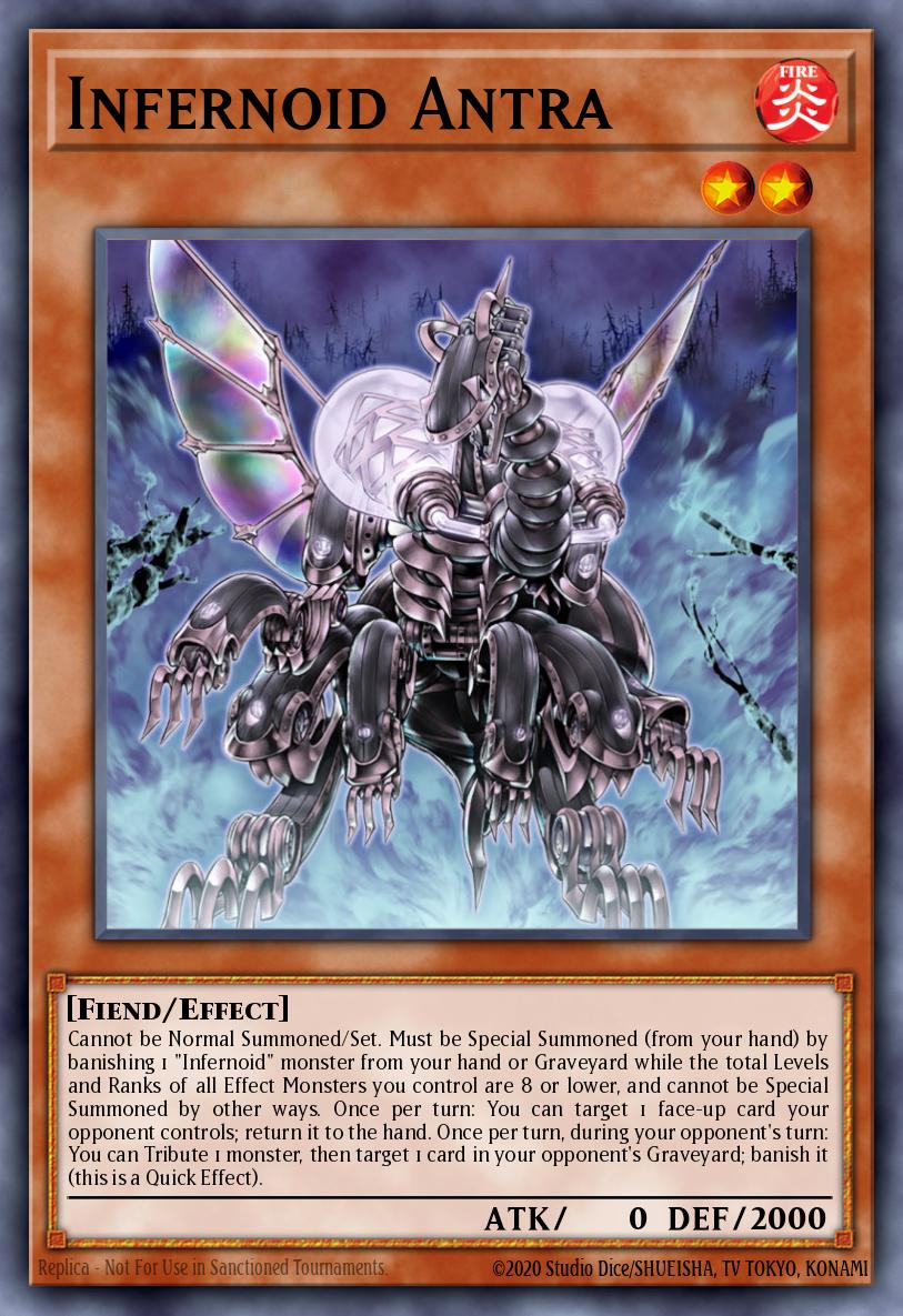 Infernoid Antra Yu-Gi-Oh card