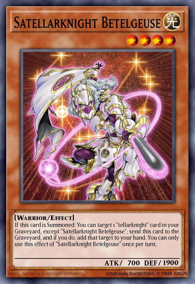 Satellarknight Betelgeuse Yu-Gi-Oh card