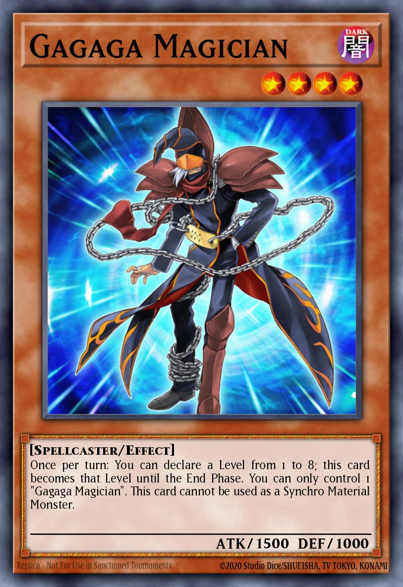 Gagaga Magician Yu-Gi-Oh card