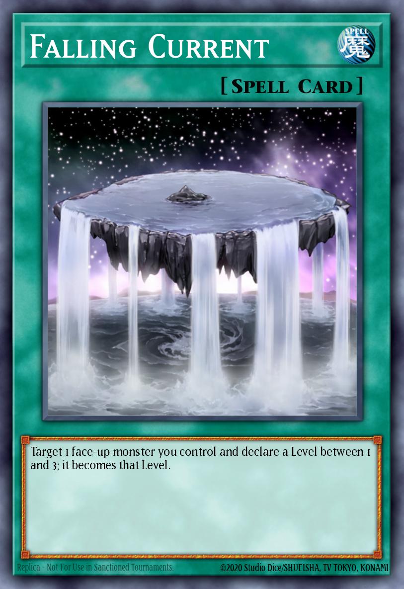 Falling Current Yu-Gi-Oh card