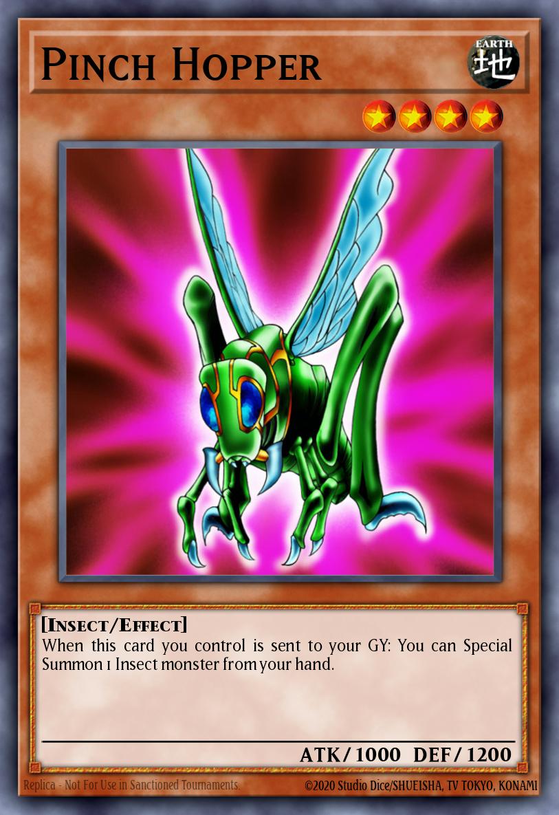 Pinch Hopper Yu-Gi-Oh card