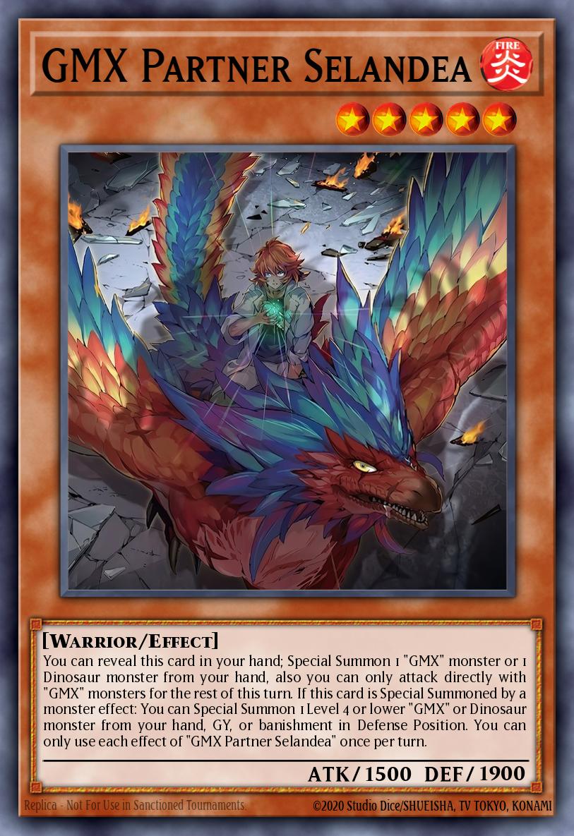 GMX Partner Selandea Yu-Gi-Oh card