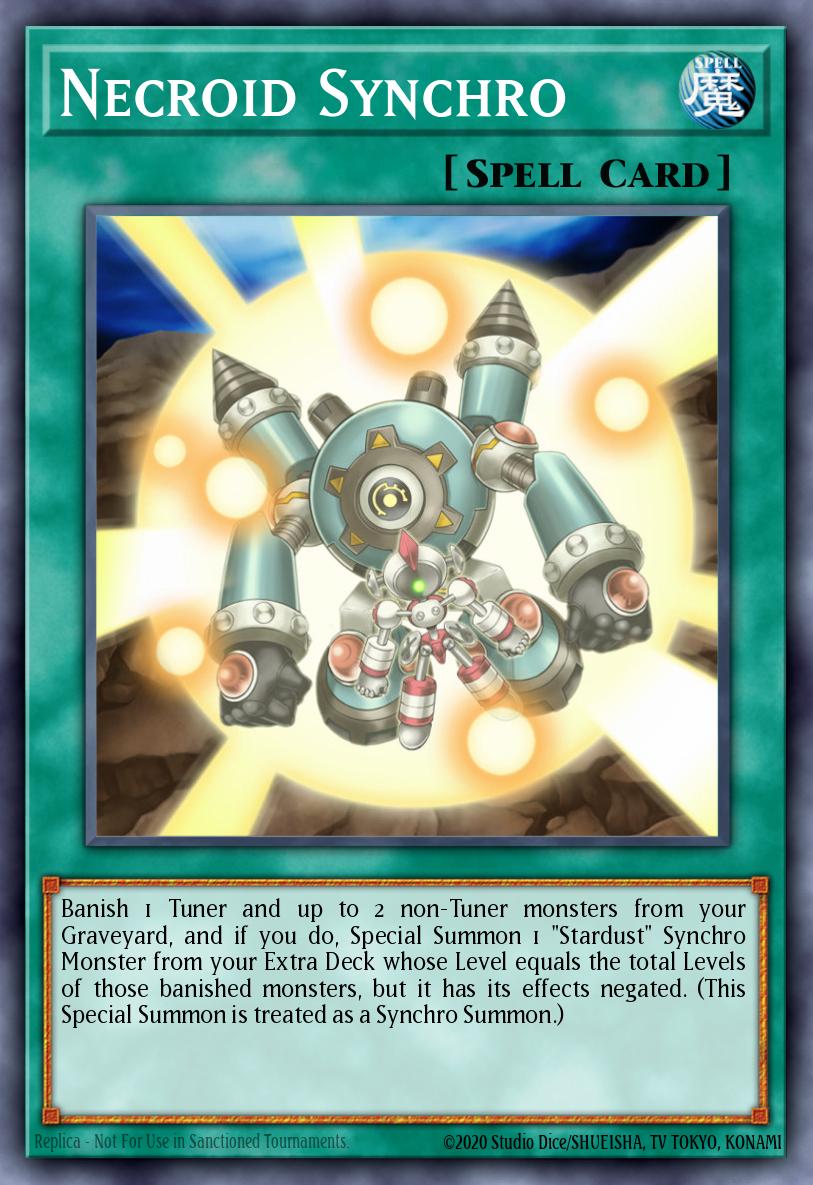 Necroid Synchro Yu-Gi-Oh card