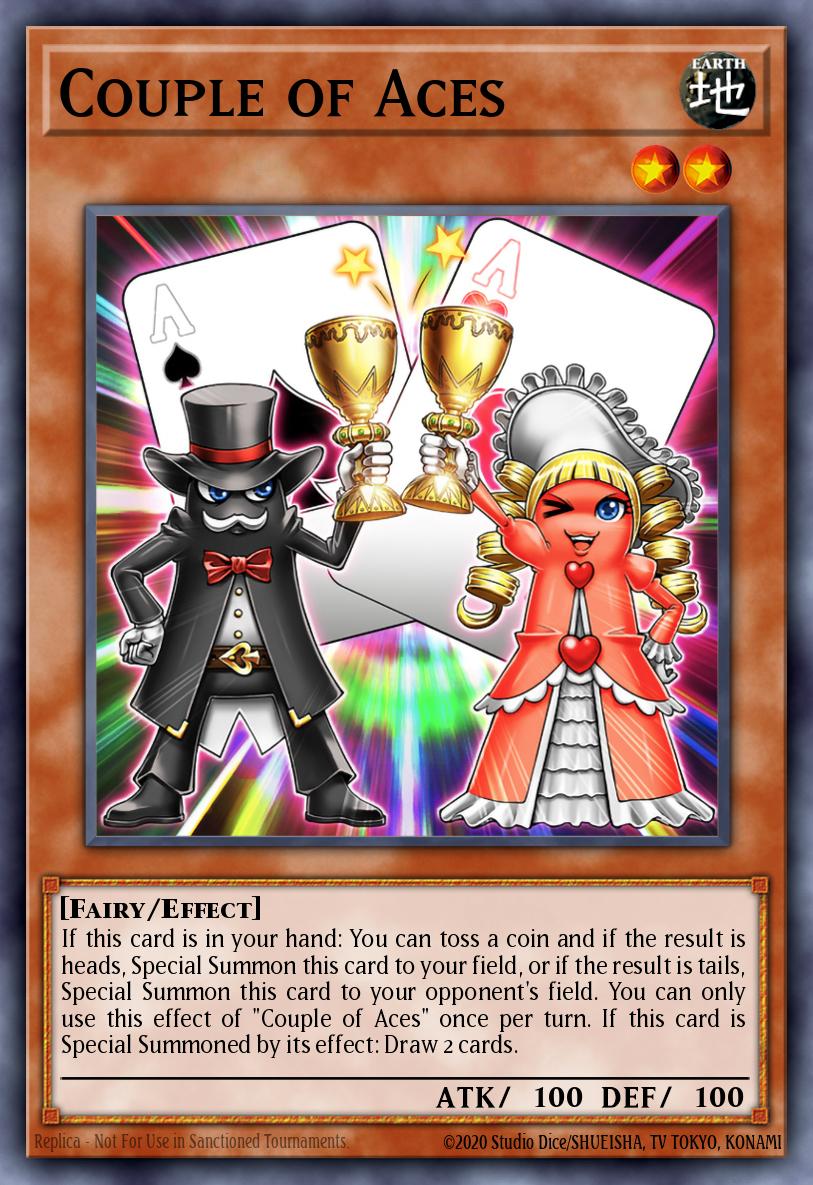 Couple of Aces Yu-Gi-Oh card