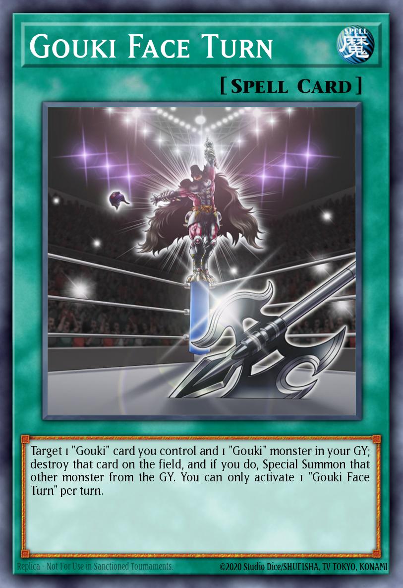 Gouki Face Turn Yu-Gi-Oh card