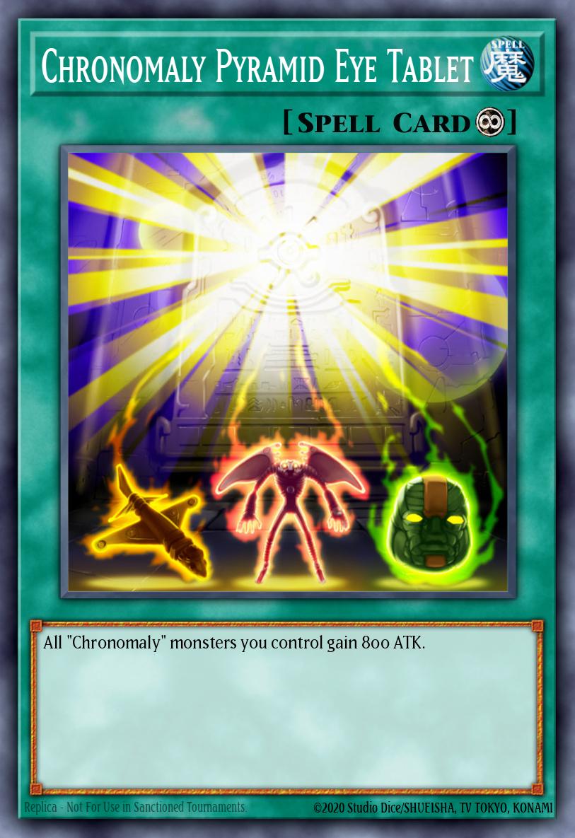Chronomaly Pyramid Eye Tablet Yu-Gi-Oh card