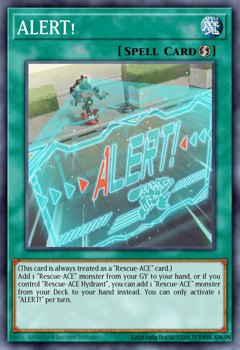 ALERT! Yu-Gi-Oh card