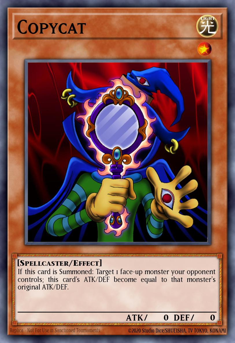 Copycat Yu-Gi-Oh card