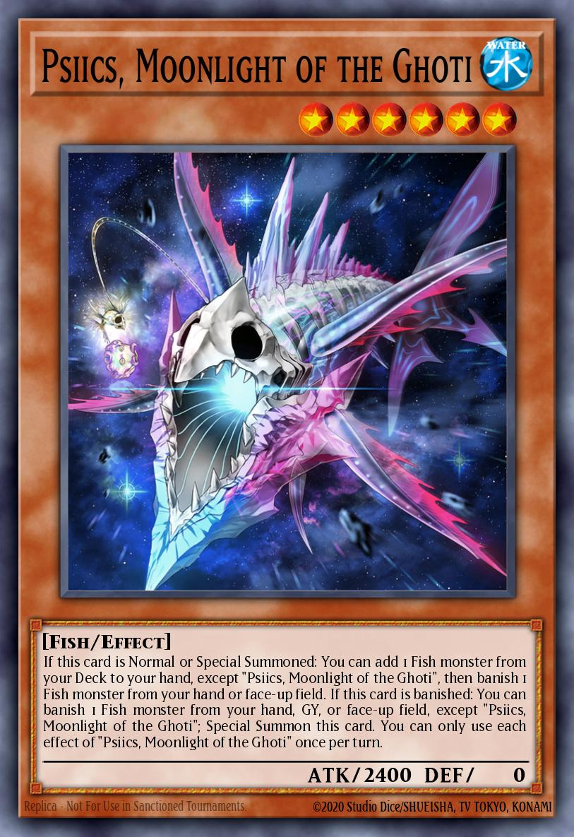 Psiics, Moonlight of the Ghoti Yu-Gi-Oh card