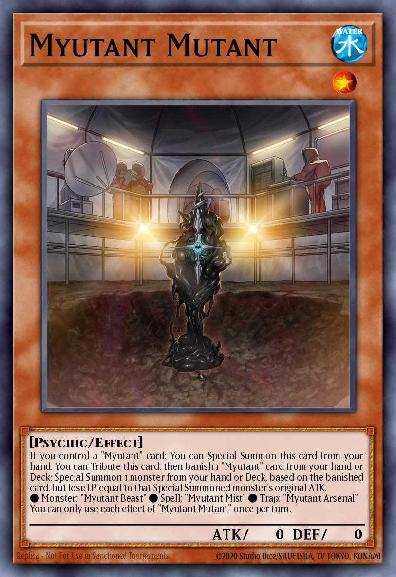 Myutant Mutant Yu-Gi-Oh card