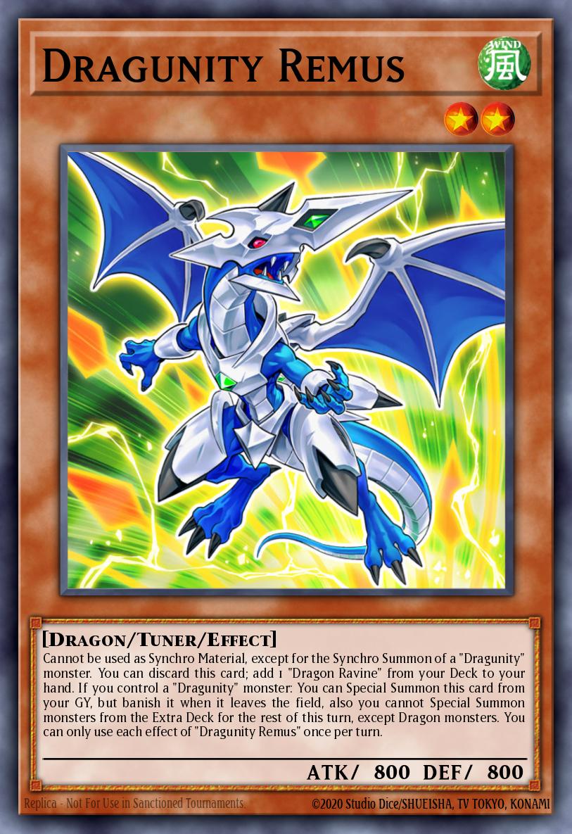 Dragunity Remus Yu-Gi-Oh card