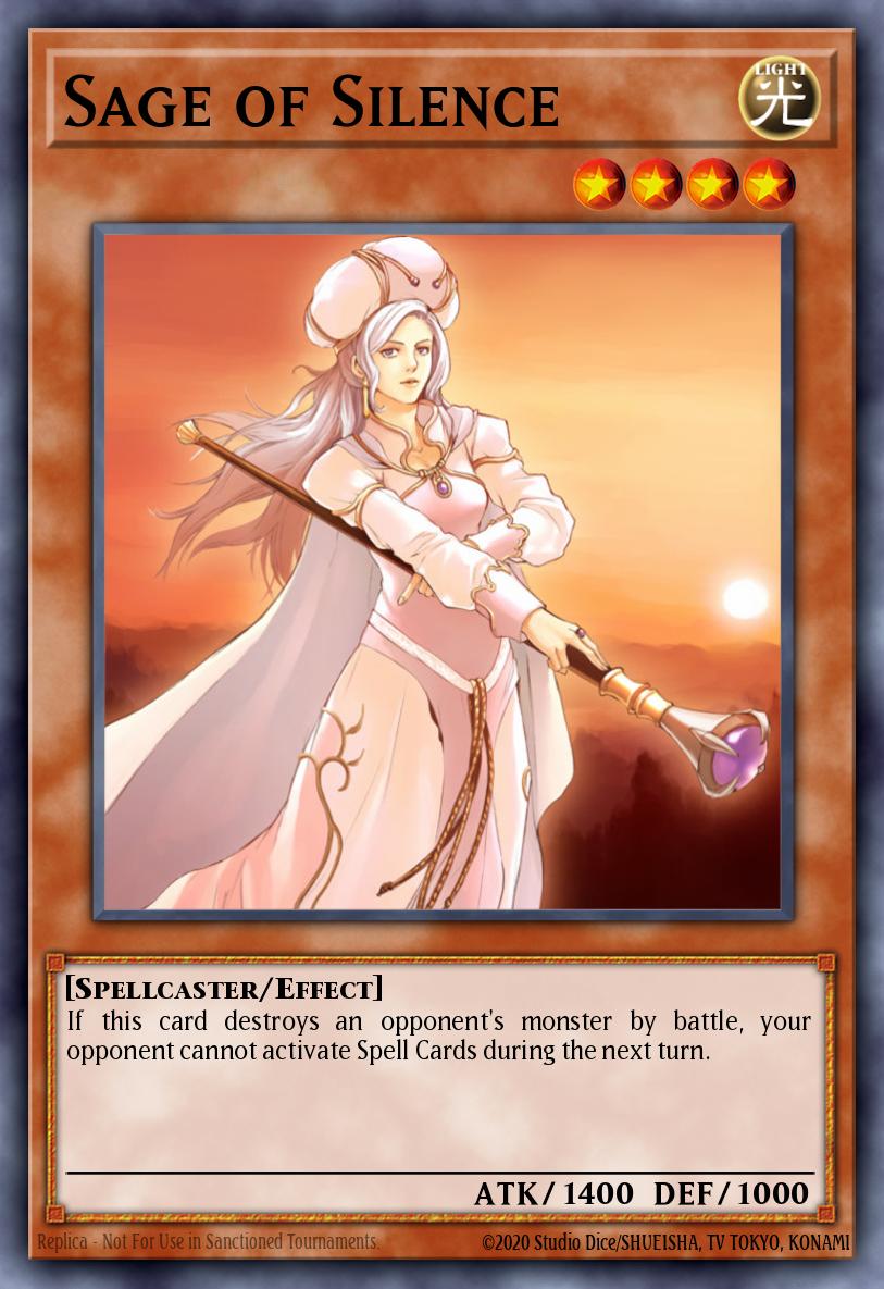 Sage of Silence Yu-Gi-Oh card