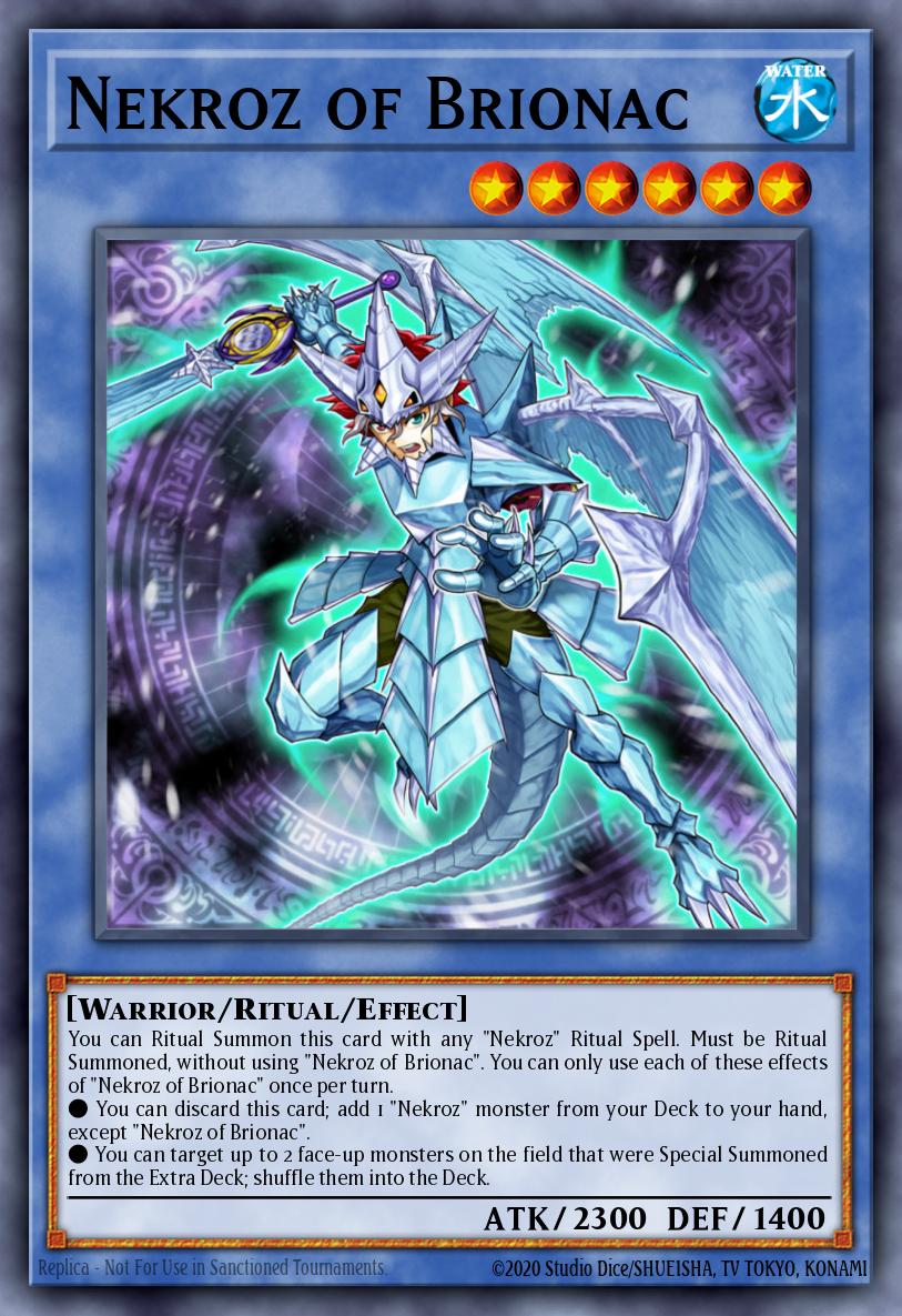 Nekroz of Brionac Yu-Gi-Oh card