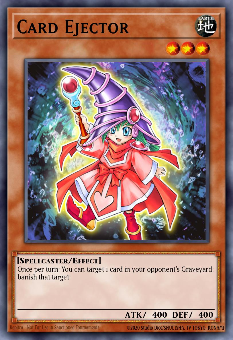 Card Ejector Yu-Gi-Oh card