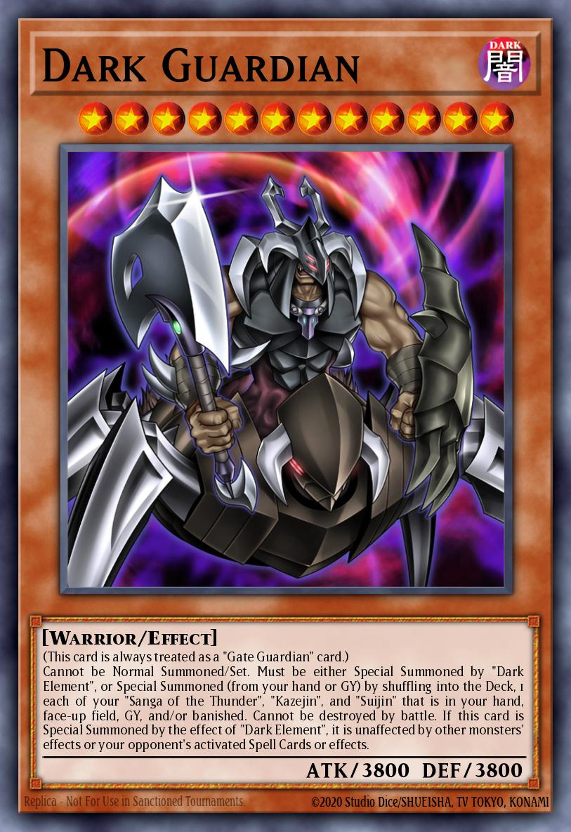 Dark Guardian Yu-Gi-Oh card