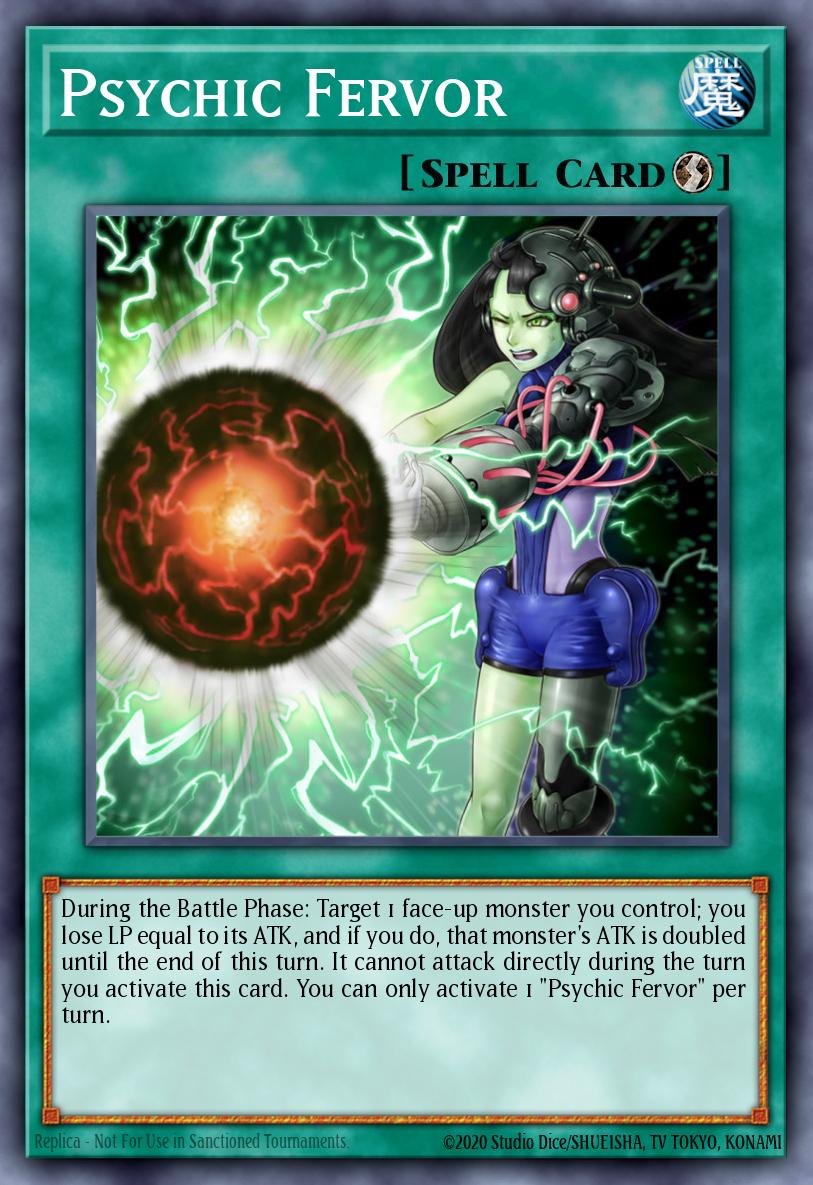 Psychic Fervor Yu-Gi-Oh card