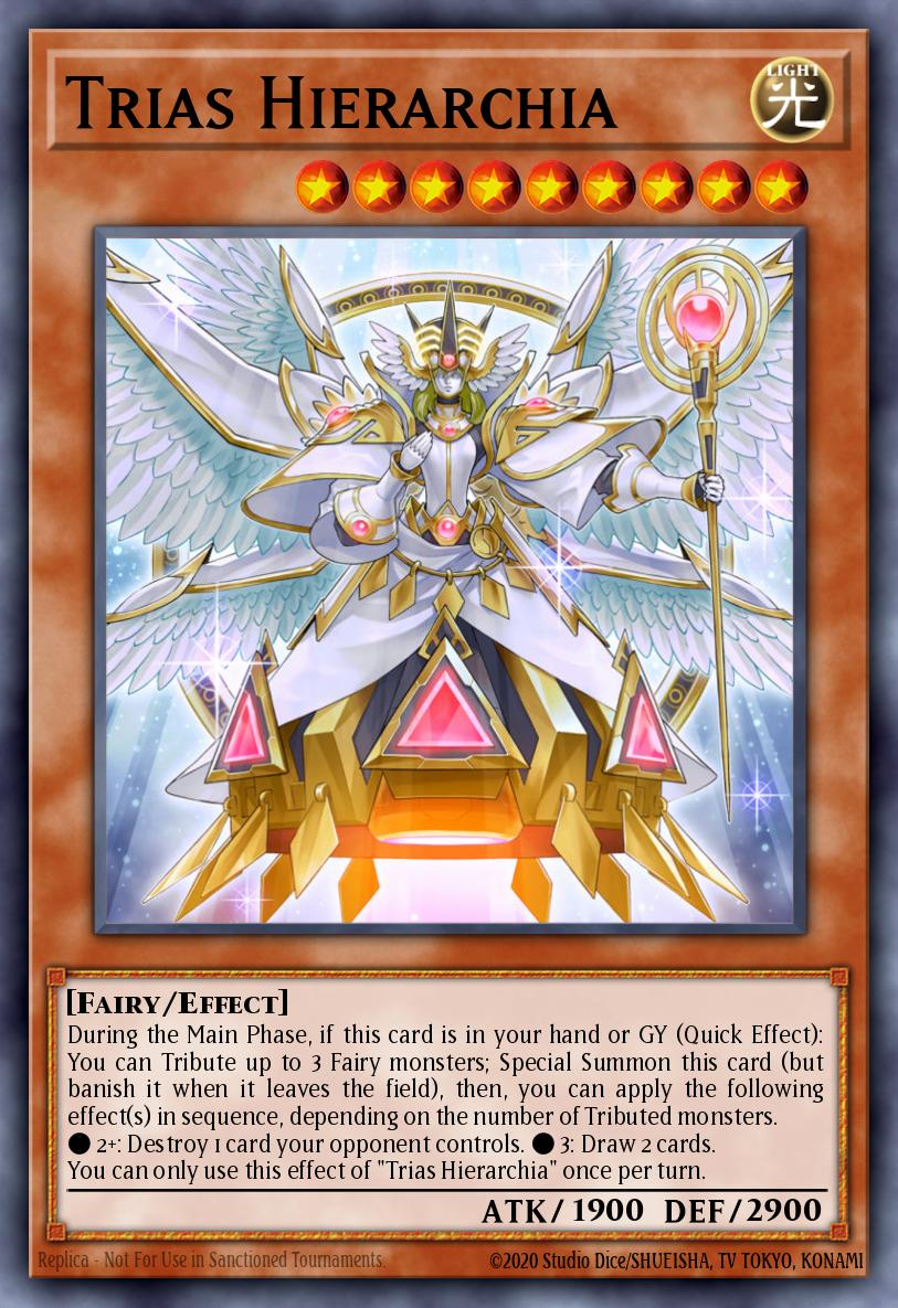 Trias Hierarchia Yu-Gi-Oh card