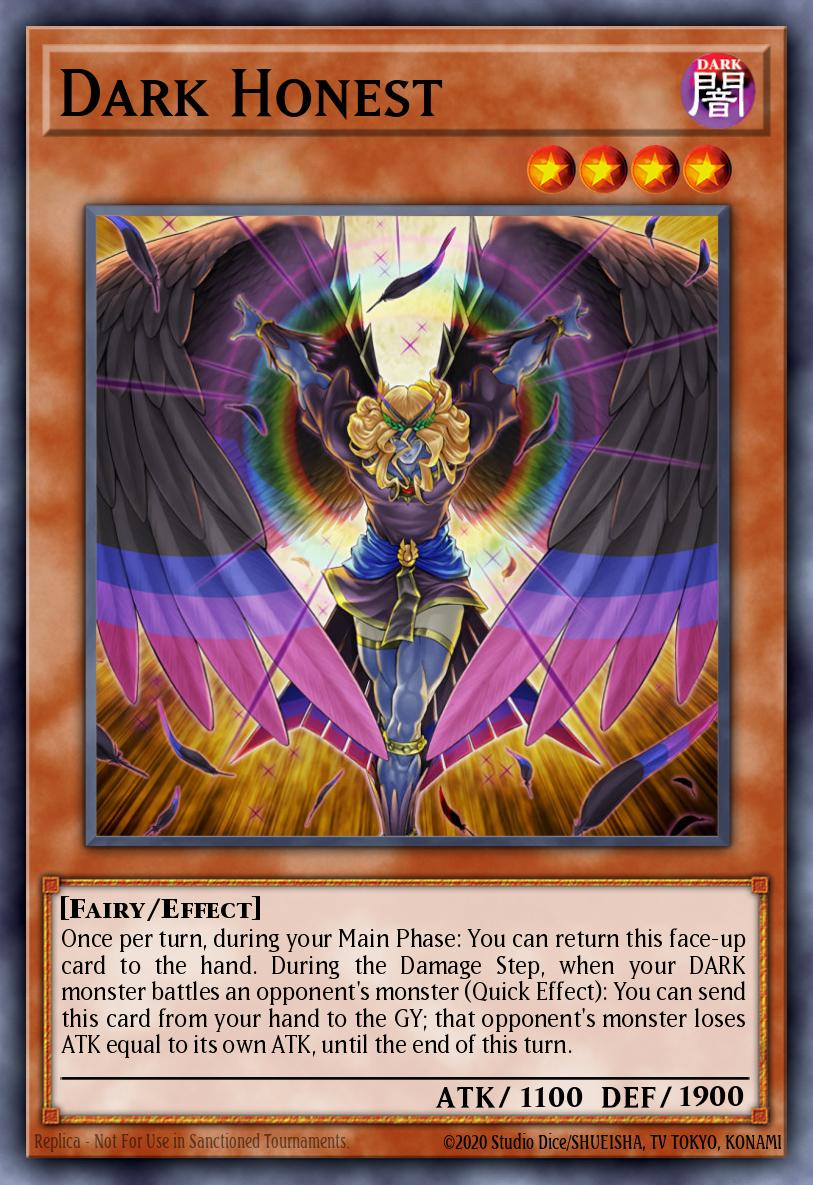 Dark Honest Yu-Gi-Oh card