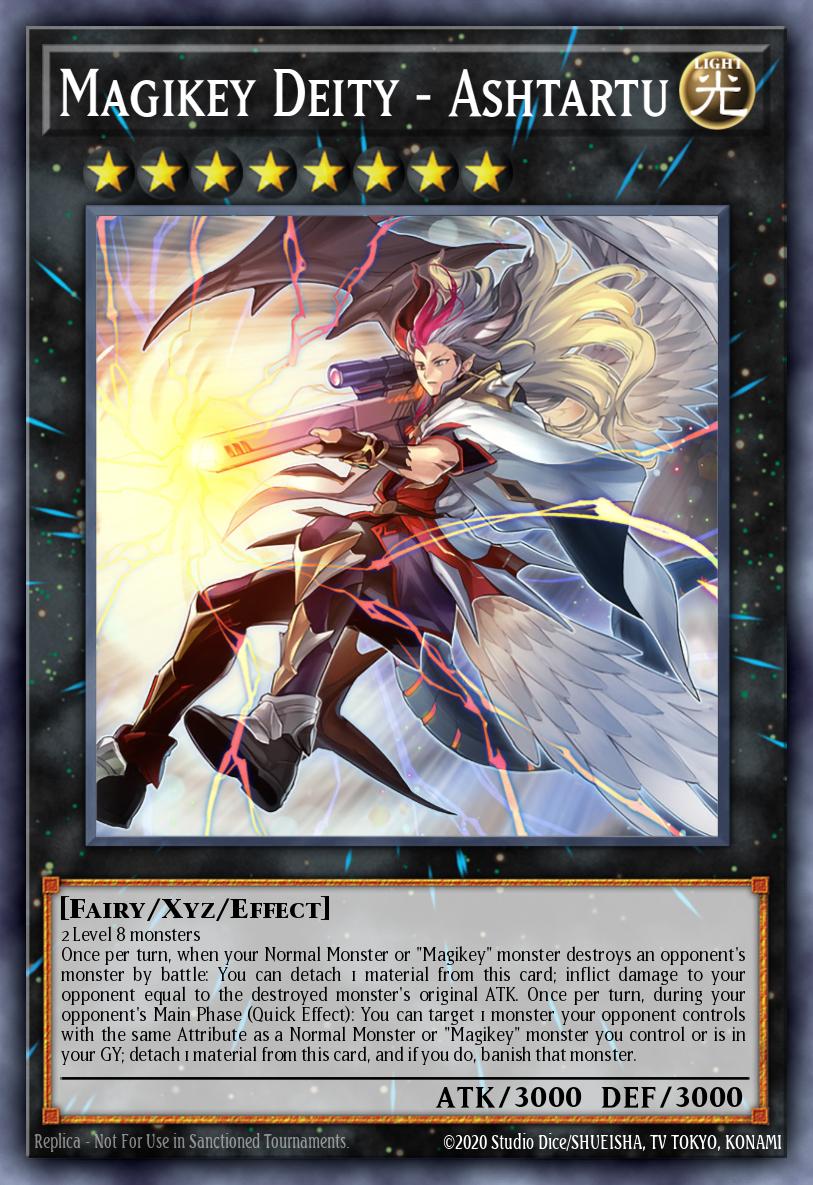 Magikey Deity - Ashtartu Yu-Gi-Oh card
