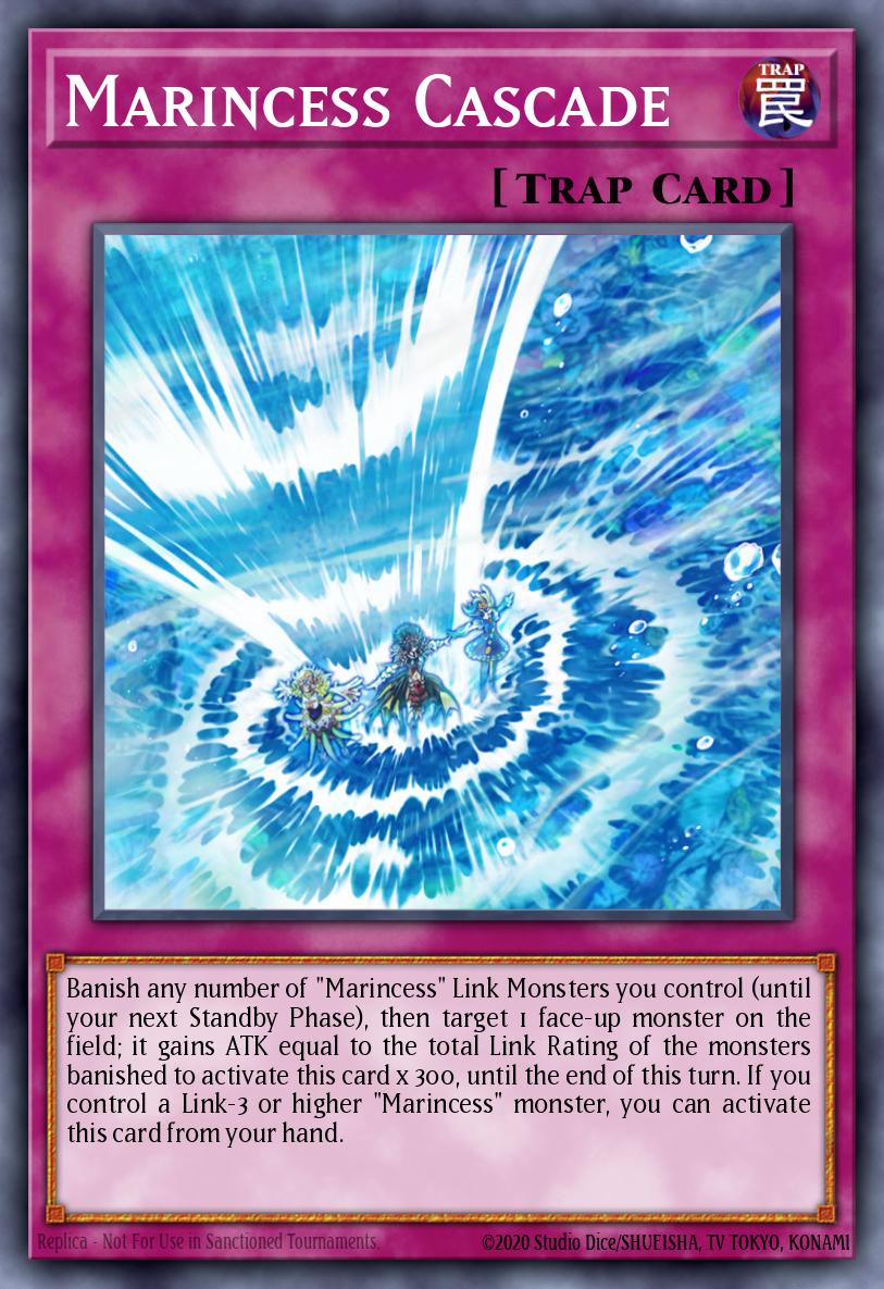 Marincess Cascade Yu-Gi-Oh card