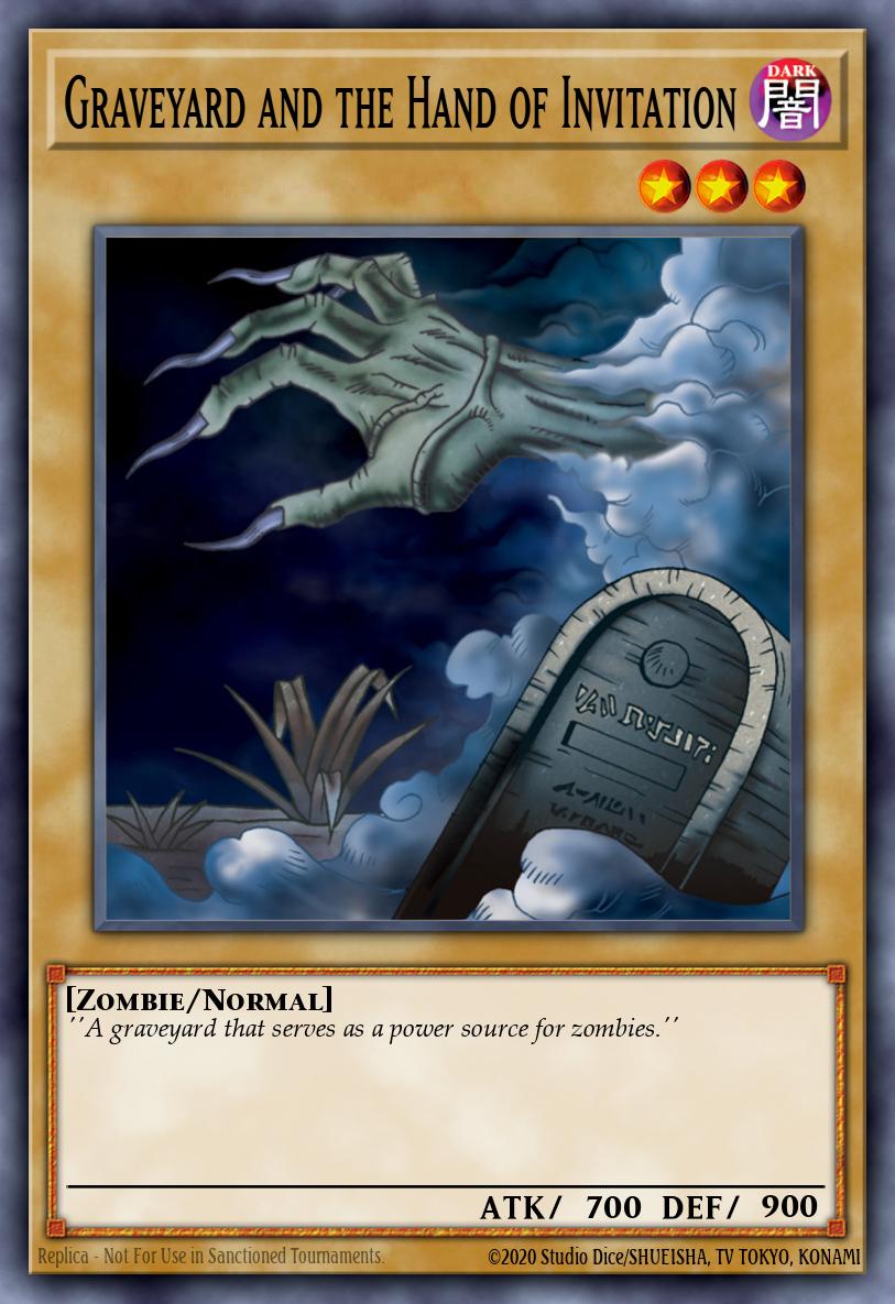 Graveyard and the Hand of Invitation Yu-Gi-Oh card