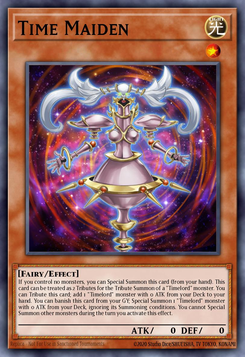 Time Maiden Yu-Gi-Oh card