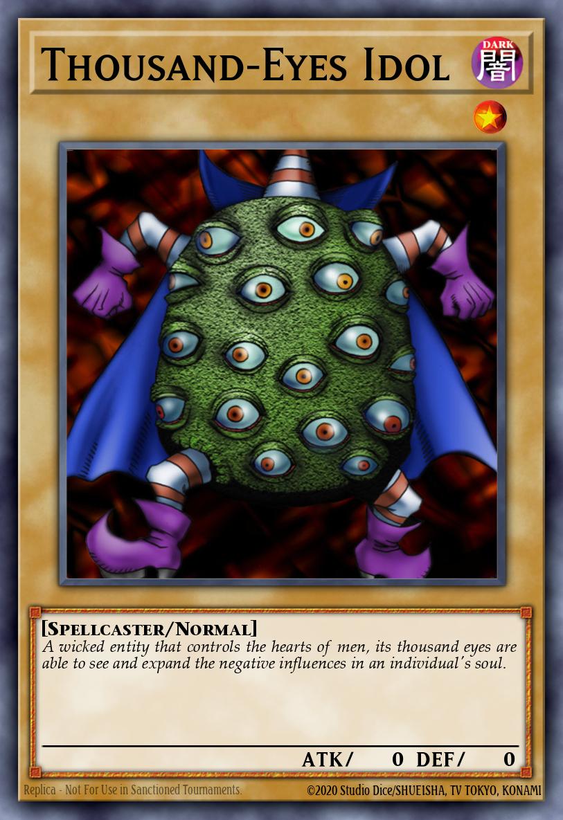 Thousand-Eyes Idol Yu-Gi-Oh card