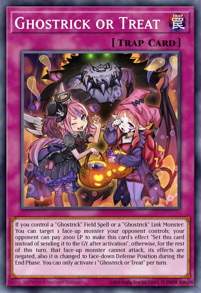 Ghostrick or Treat Yu-Gi-Oh card