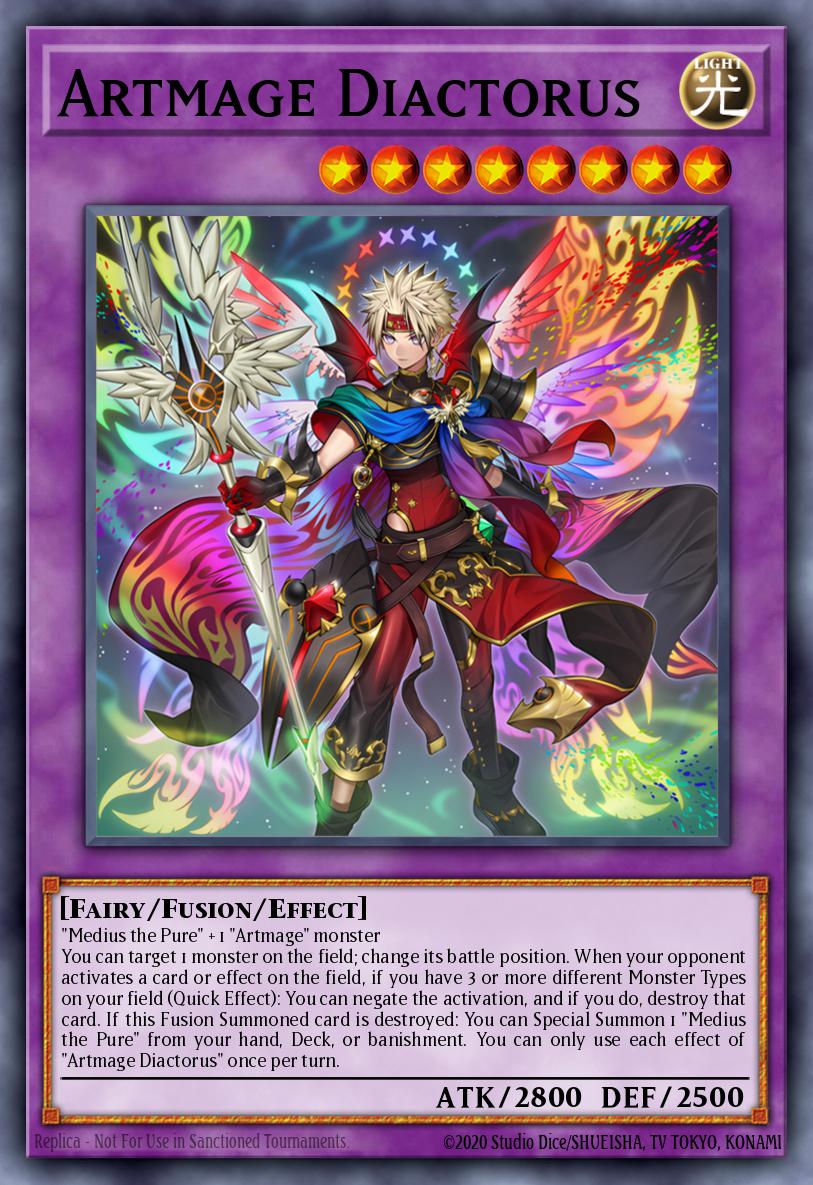 Artmage Diactorus Yu-Gi-Oh card