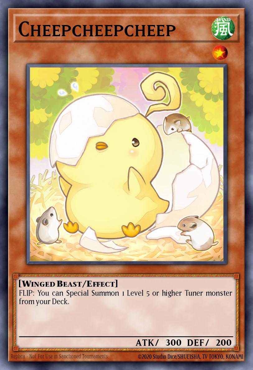 Cheepcheepcheep Yu-Gi-Oh card