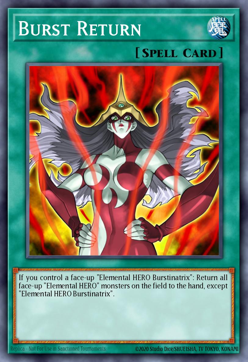 Burst Return Yu-Gi-Oh card