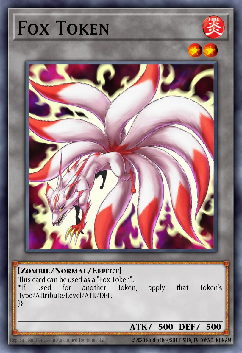 Fox Token Yu-Gi-Oh card