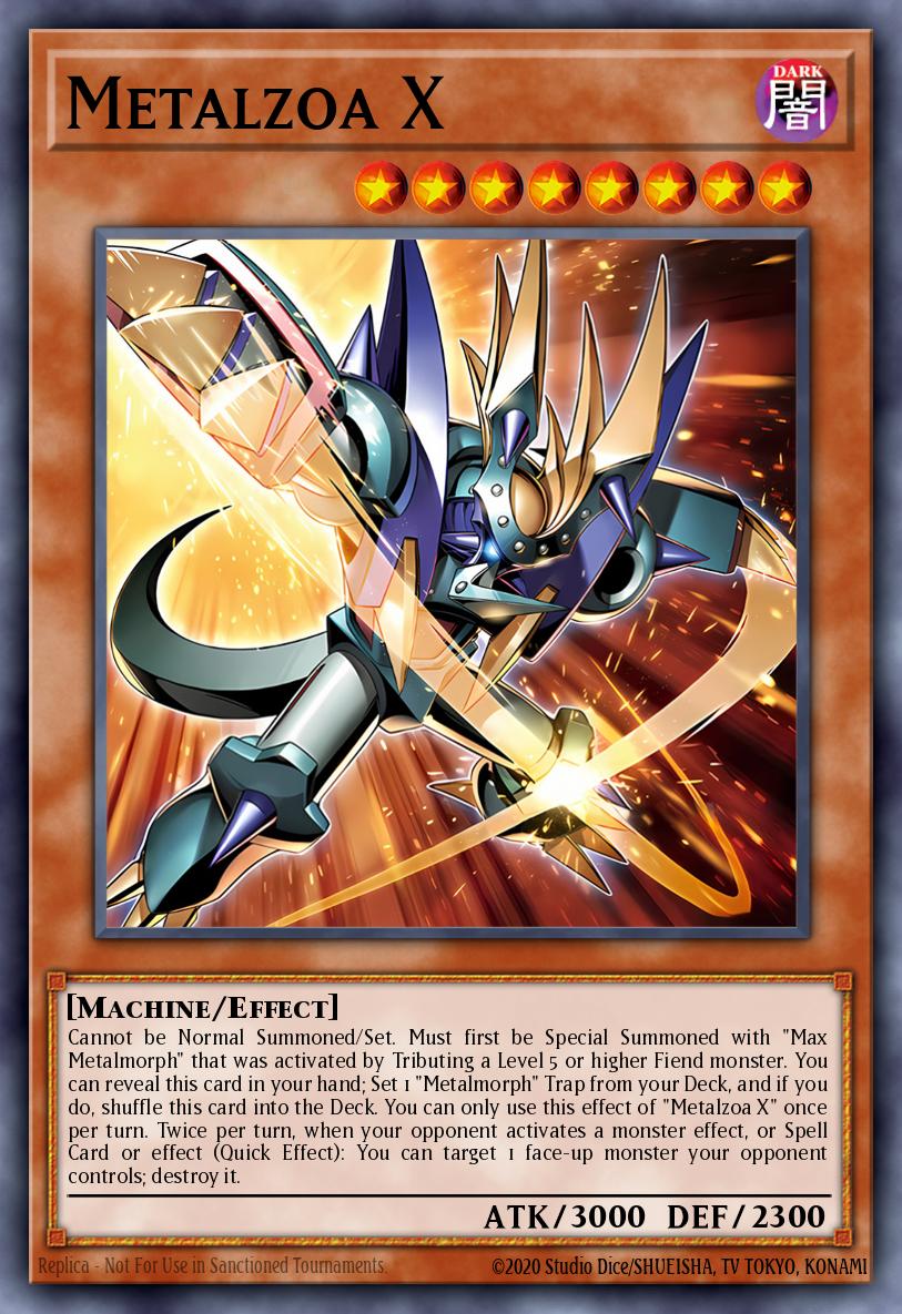 Metalzoa X Yu-Gi-Oh card