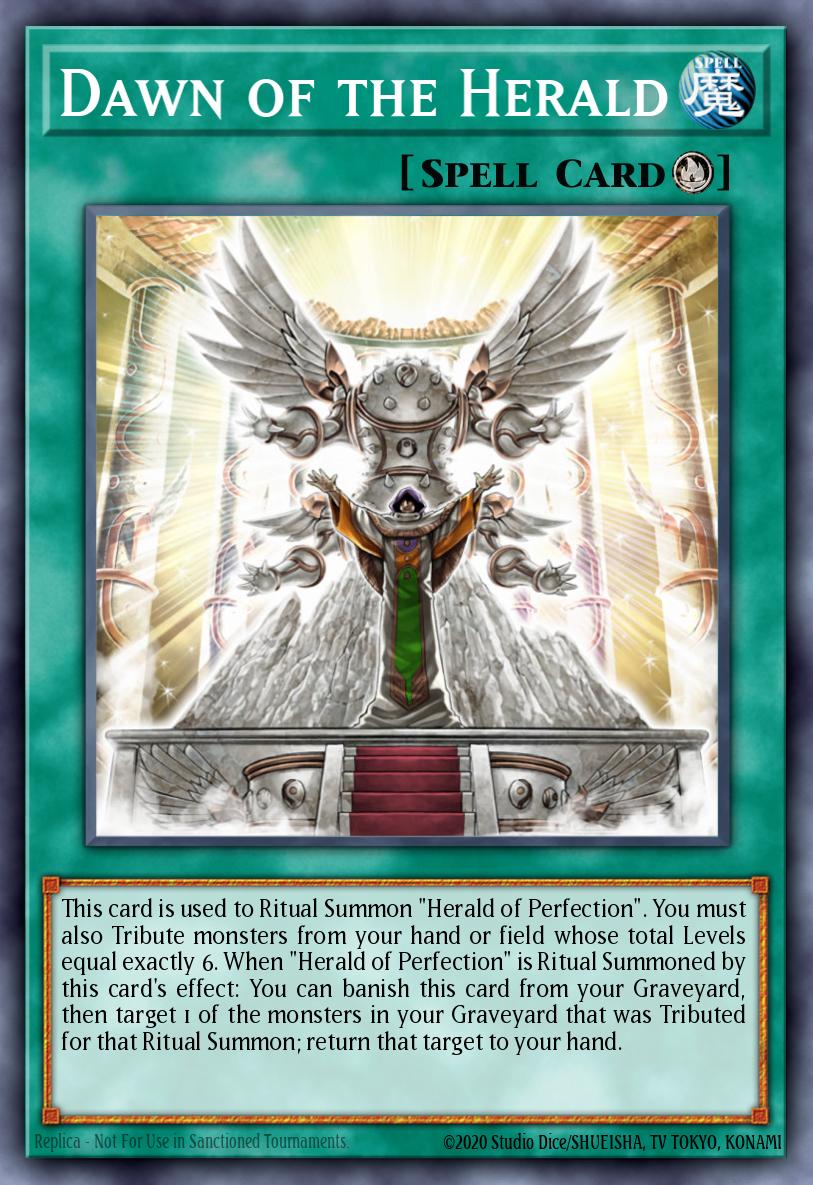 Dawn of the Herald Yu-Gi-Oh card