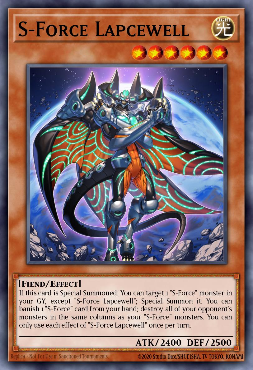 S-Force Lapcewell Yu-Gi-Oh card