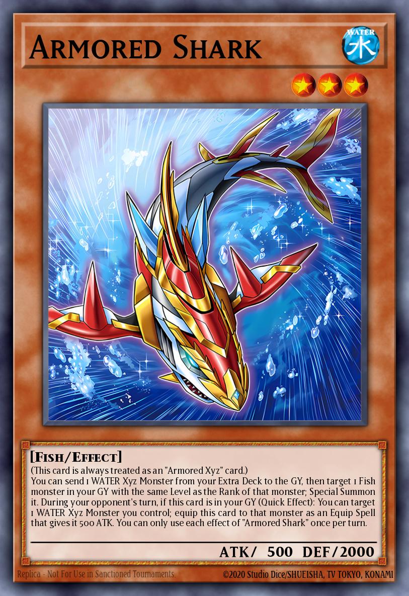 Armored Shark Yu-Gi-Oh card