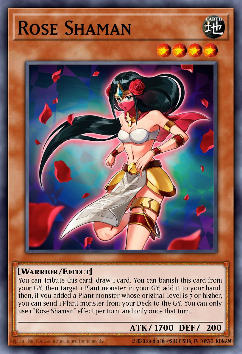 Rose Shaman Yu-Gi-Oh card