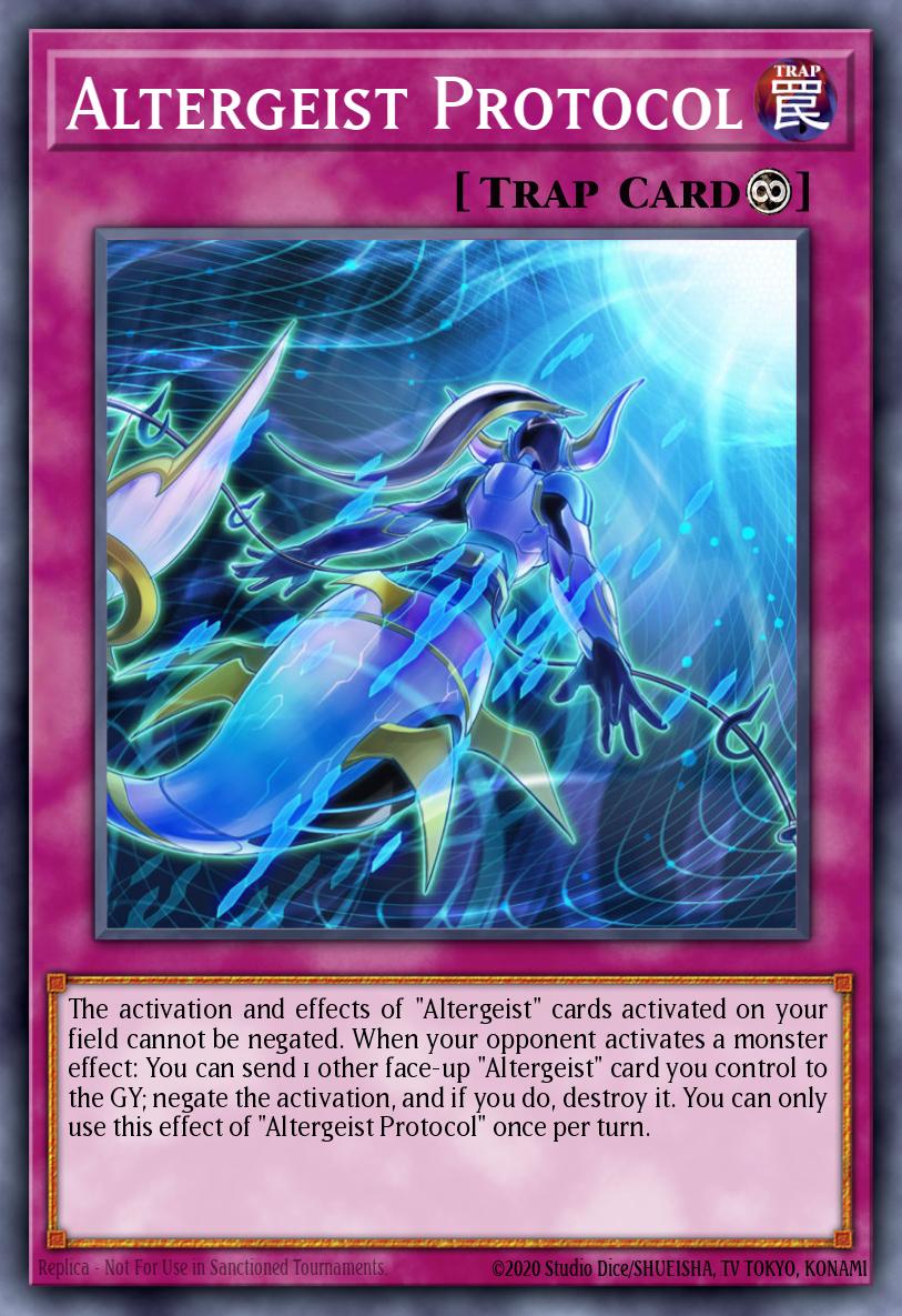 Altergeist Protocol Yu-Gi-Oh card