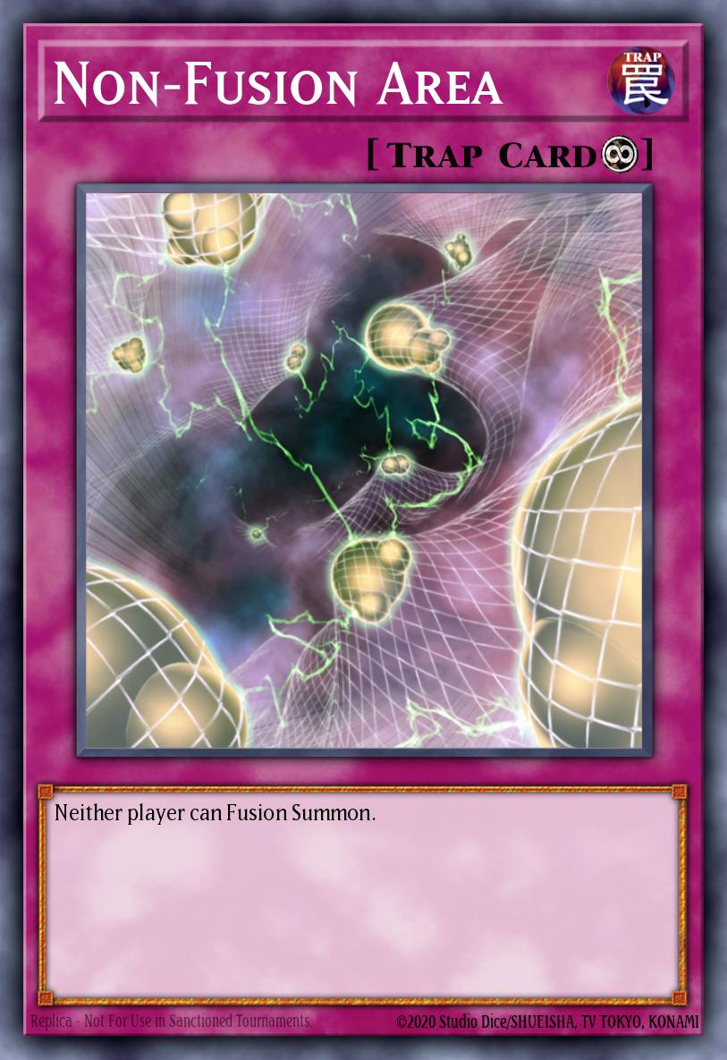 Non-Fusion Area Yu-Gi-Oh card