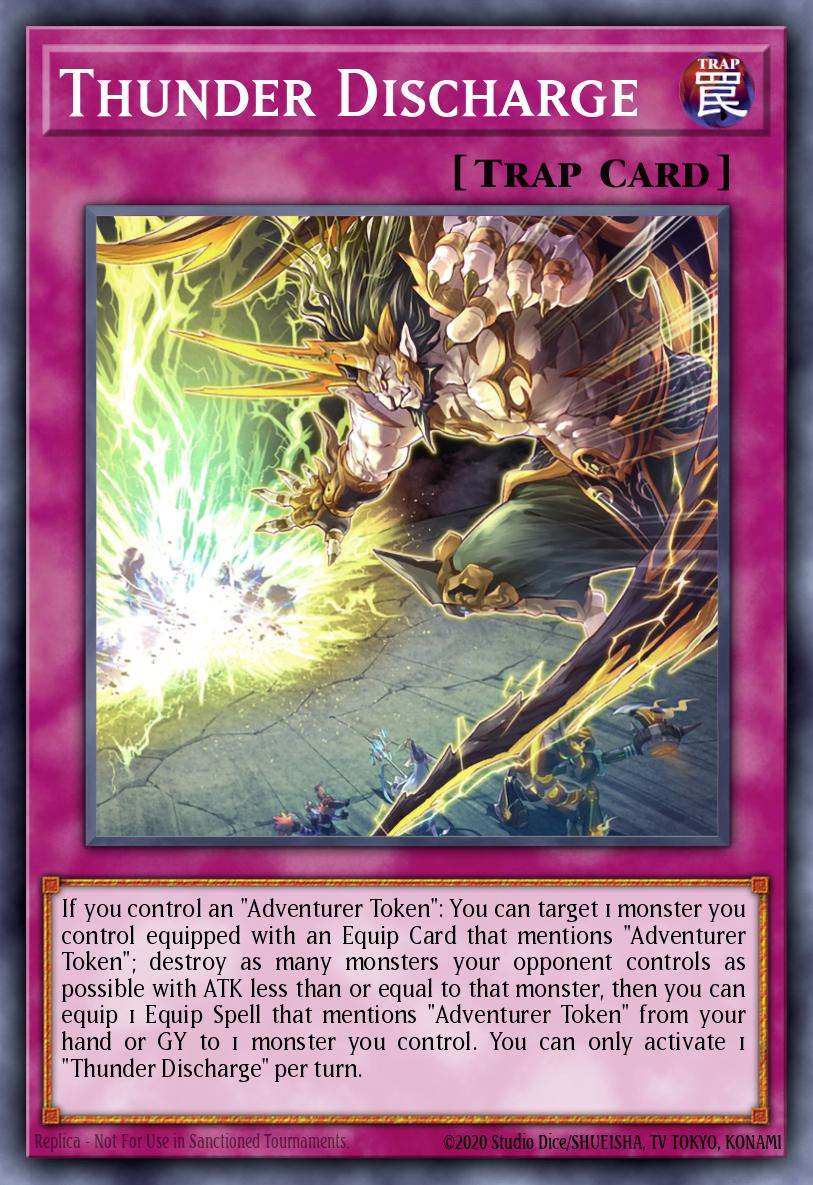 Thunder Discharge Yu-Gi-Oh card